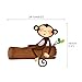 DECOWALL SG-1401P1402 9 Little Monkeys Tree and Height Growth Chart Kids Wall Stickers Wall Decals Peel and Stick Removable Wall Stickers for Kids Nursery Bedroom Living Room