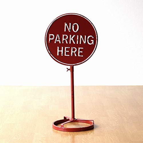 NO PARKING HERE ԋ֎~ Ŕ X^h ē\ TC ԏ u  JbR  Vr[ACÃm[p[LOX^h [mty4238]