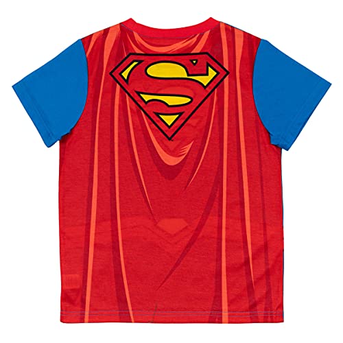 Dc Comics Justice League Batman Superman The Flash Little Boys 4 Piece Pajama Set 5-6 Multicolored #TOP5