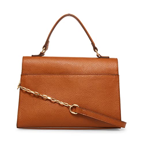 Anne Klein Floral Top Handle Satchel, Brown #TOP1