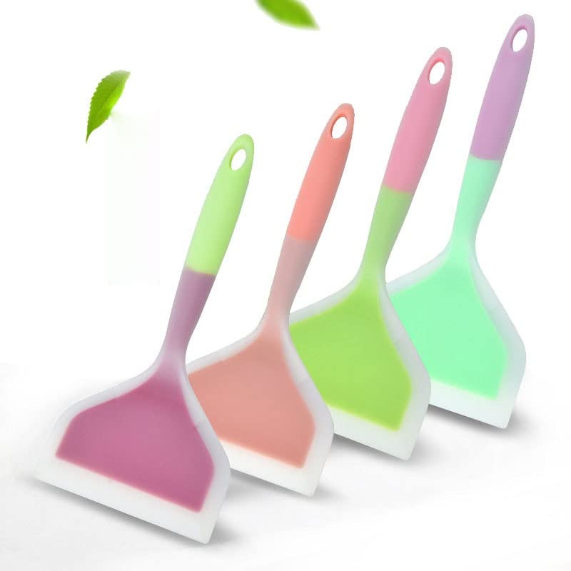 Ustensiles de cuisine 4 pièces, spatule en silicone résistante à la chaleur pour robot