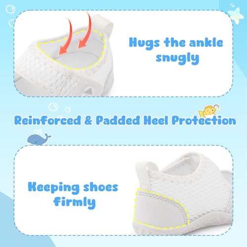 Image of Centipede Demon Toddler Water Shoes Boys Girls Swim Aqua Socks Barefoot Kids Water Sandals Quick Dry Breathable Lightweight for Beach Pool Waterpark