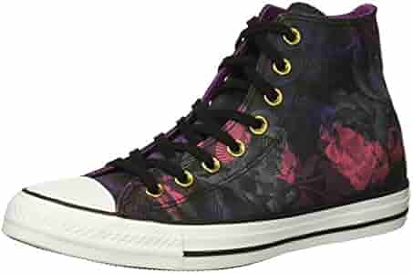 converse floral black