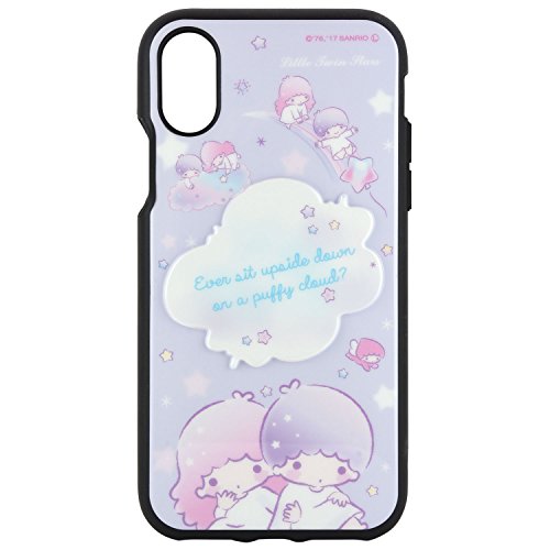 グルマンディーズ サンリオキャラクターズ IIIIfi+(R)(イーフィット) 3D / Speech Balloon iPhoneX(5.8インチ)対応ケース キキ&ララ san-772c