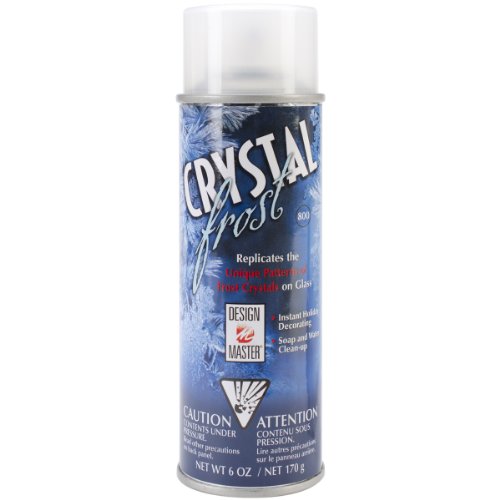 Design Master Crystal Frost Aerosol Spray, 6-Ounce, Clear