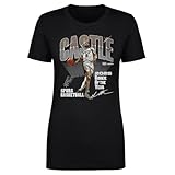 500 LEVEL Stephon Castle San Antonio Spurs 2025 Rookie of The Year Shirt for Women (Black, Large)