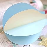 Toyvian 3D Paper Decoration, Cloud Hot Air Balloon Hanging Ornaments for Wedding Baby Shower Birthday Party Decorations - 4pcs - Image 8