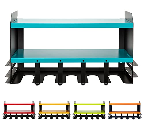 image for TOOLGANIZE Power Tool Organiser - 5 Drill Holder, Cordless Drill Charg