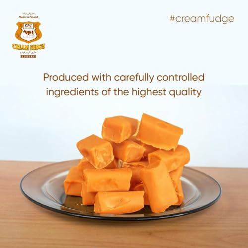 Image of Zpc Milanowek Cream Fudge Luxury,150 Gram Pack Of 2 (Made In Poland) Glacier Poland Cream Classic Toffee /Fudge Creamy&Chewy /Buttery Delicious /Real Butter Toffees /Birthday Party Gift Toffee