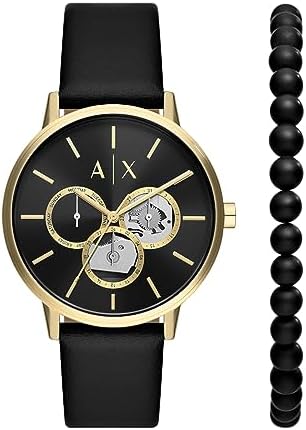 Armani Exchange Orologio da uomo, movimento multifunzione, cassa in ...