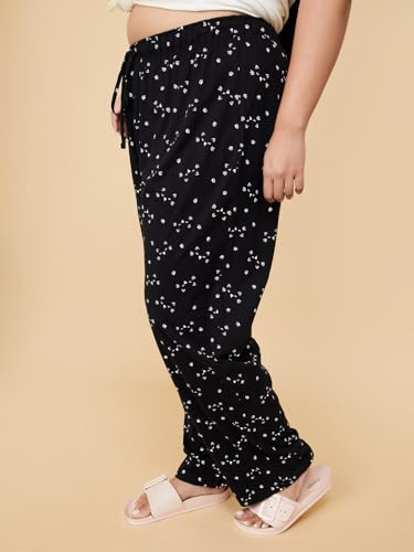 Image of Max Plus Size Women Printed Elasticated Pyjamas