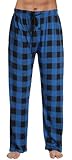 #followme Super Soft Men's Polyspandex Pajama Pants with Pockets 45901-1C-S