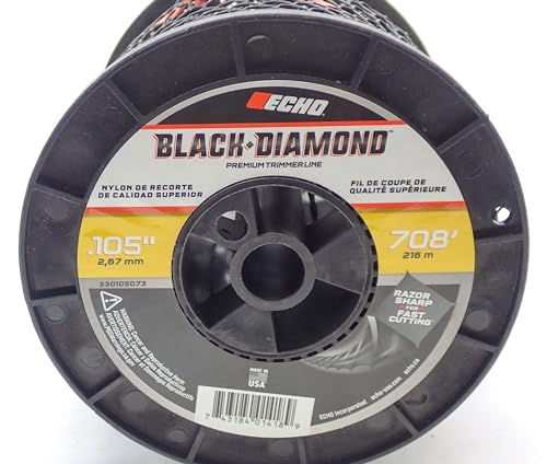 Traverse Creek Incorporated Genuine Echo Black Diamond LINE .105 3LB Spool 708FT 330105073