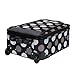 Rockland Fashion Softside Upright Luggage Set, Expandable, New Black Dot, 2-Piece (14/19)