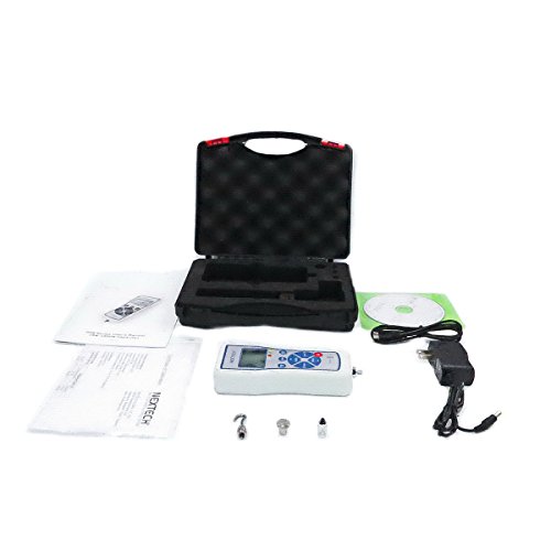 Nextech Dfs50 (50N/11Lbf/5Kgf) Digital Force Gauge, Push Pull Gauge, Peak/Track Mode, Invert Display, Pass/Fail Led, Usb Output, Back-Lit Graphic Lcd, Metal Enclosures #TOP3