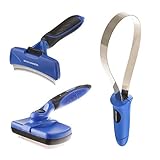 BOTH WINNERS Dog Shedding Brush Kit, Self Cleaning Slicker Brush, Self cleaning slicker deshedding...