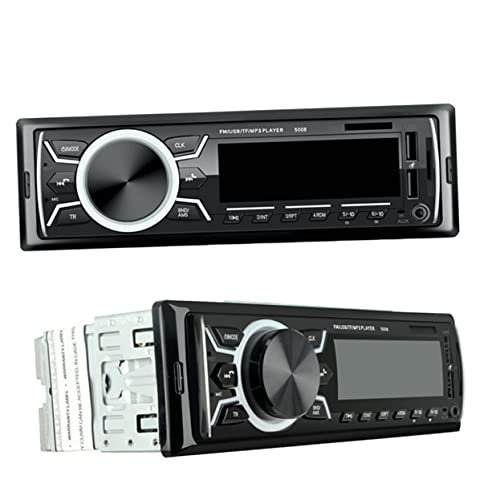 Reproductor de audio para automóvil BUGUUYO con doble USB pantalla LCD y lector de tarjeta