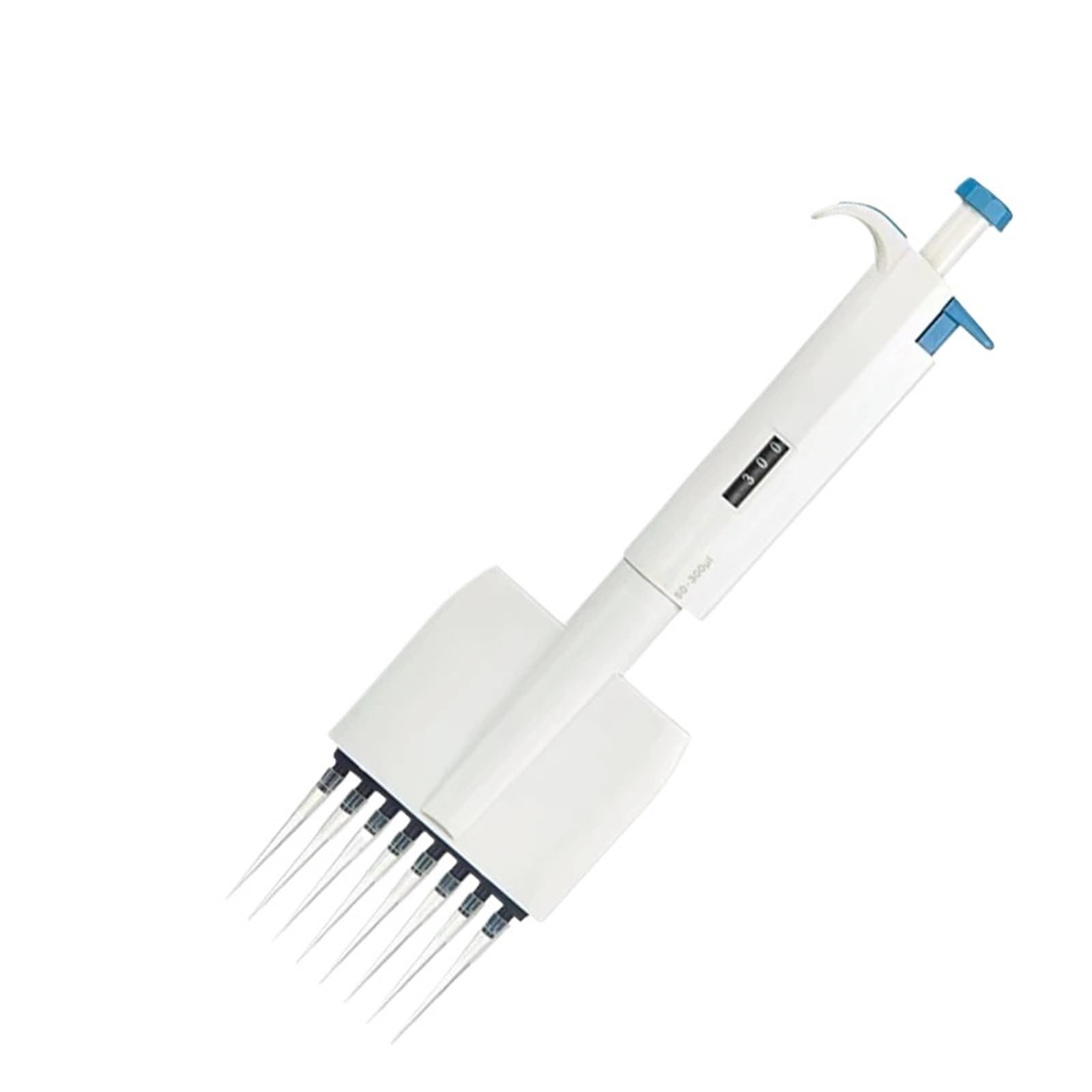 Mikropipette, Mehrkanal-Pipette mit variablem Volumen, 0,5 μl – 300, manuell, digital, einstellbar, 8/12 Kanäle, Mikropipette(8 Channels 50-300ul)