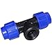 Produktbild PE-T-Stück Innengewinde 40 mm x 1 1/4 Zoll (Trinkwasser geeignet)