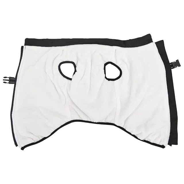 Foto 4 de 8 de vidaXL Abrigo para Perro con arnés Impermeable Reflectante L68 Negro