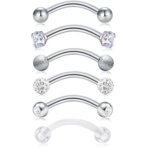 AVYRING 6PCS Rook Earrings Set Cover