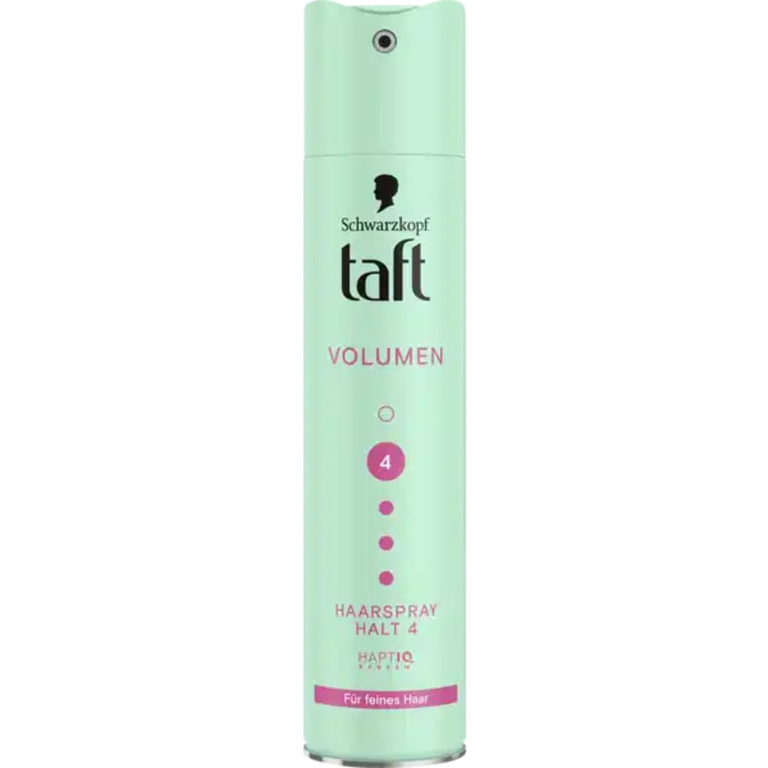 Mit Pufai Grocery, Taft Haarspray Volumen feines Haar Halt 4 Spray Haarspray 250 Mililiter x 10 Stück