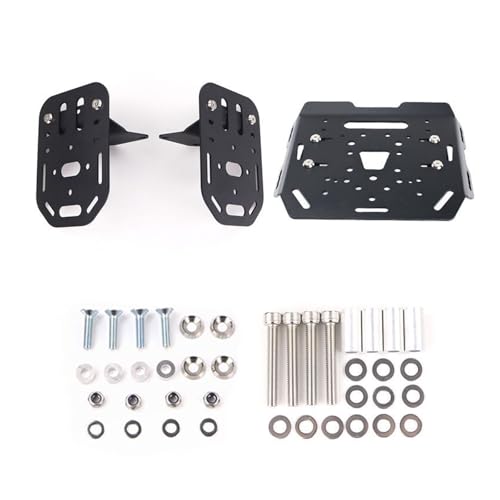 Compatible with Husqvarna Svartpilen 250/401 2020-2023 Vitpilen 250/401 Pannier Rack Frame Saddlebag Side Bracket Top Rear Case Box Rack