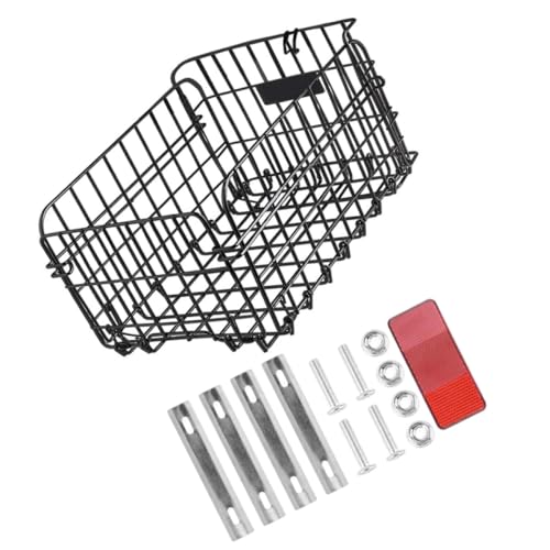 Panier arrière pliable amovible avec installation rapide sur porte-bagages