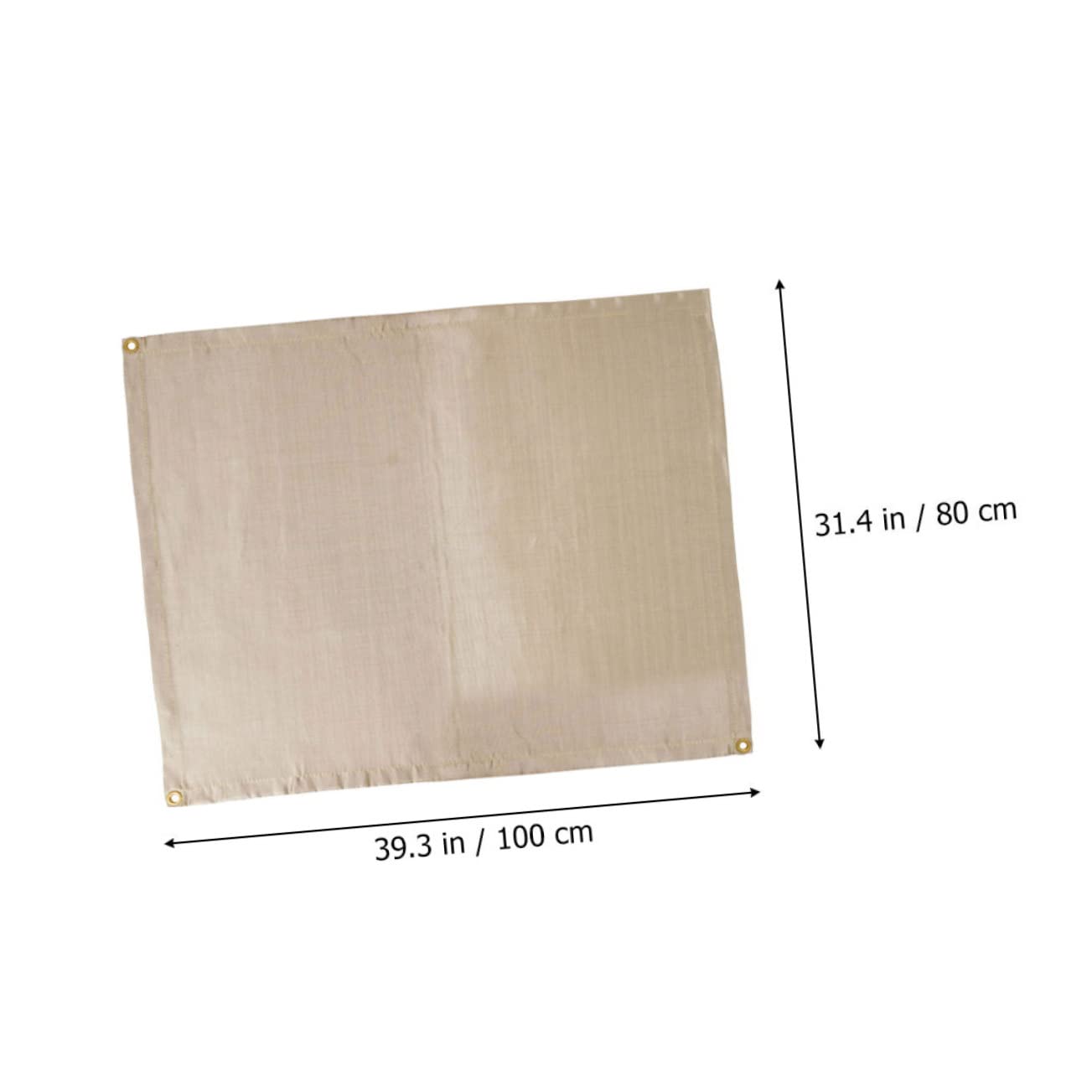 Abaodam Camping Grill Fireproof Blanket Insulated Mat Fire Retardant Heat Shield for Home Use