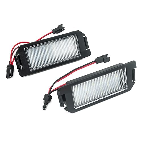 Bianco LED Luci della targa per Hyundai I10 I20 Tiburon Coupe Veloster FS XG30 Terracan HP/Kia Rio Picanto TA Soul