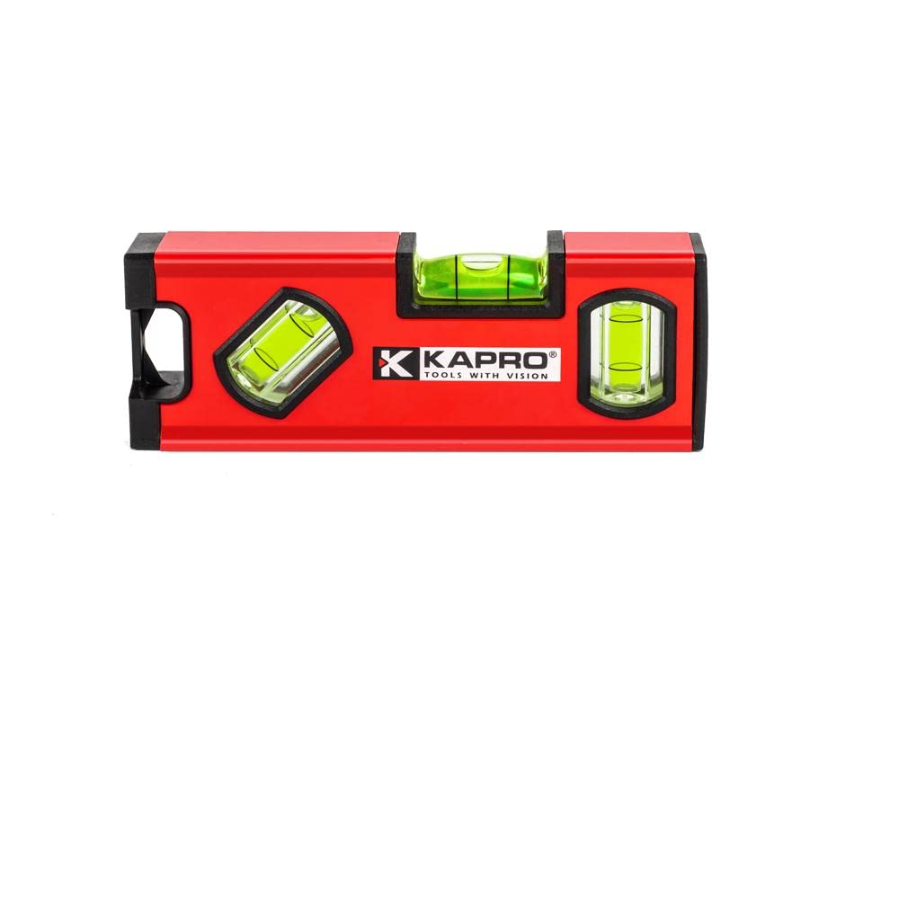 KAPRO771M TWIN Magnetic Heavy Duty Toolbox Level - For Leveling and Measuring - Features V-Groove and Magnet Base - VPA Certified - 6 Inch