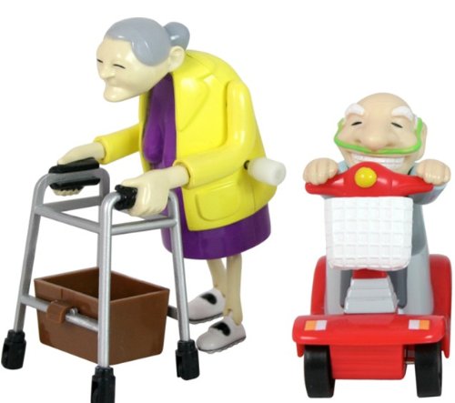 Rasende Oma und Opa im 2er-Set