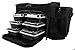 Isobag 6 Meal Thin Blue Line - Large Insulated 6 Meal Prep Bag/Cooler - Includes 12 Reusable BPA-Free Iso Containers, 3 Ice Packs & Padded Shoulder Strap