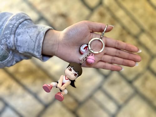 mira-N-sara Volleyball Girl Keychain Bag Tag4