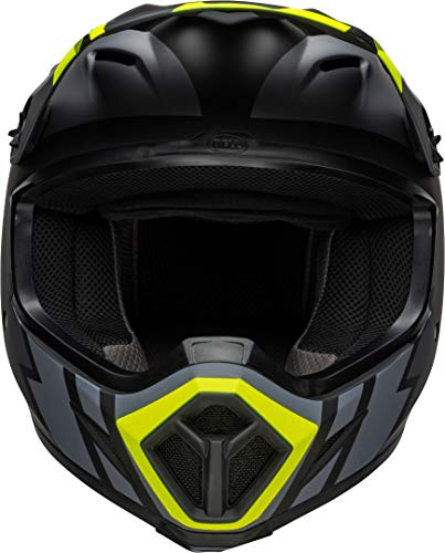 Bell mx-9 mips strike helmet mt grey/black/hi viz