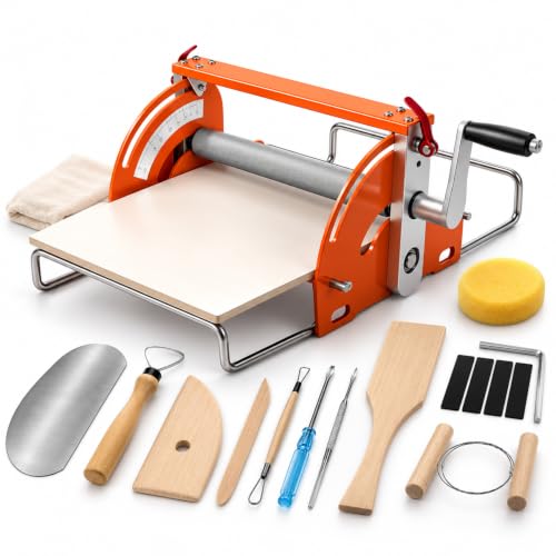 Hand Cranked Ceramic Slab Machine Slab Roller for Clay Pottery