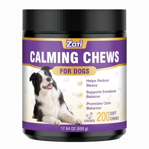 ZOTI Calming Treats For Dogs Reduce Anxiety & Stress Calm Chews