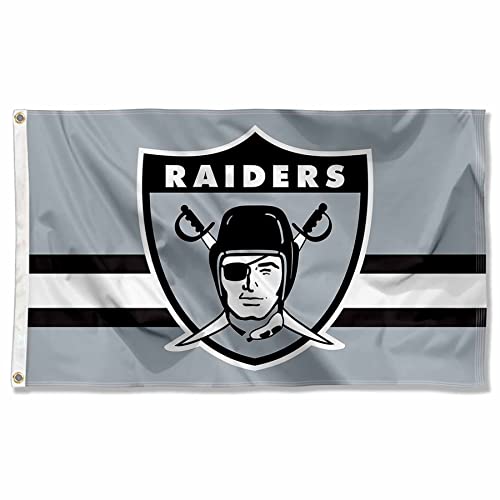 WinCraft Raiders Throwback Vintage Retro 3x5 Banner Flag