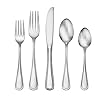 Liberty Tabletop Classic Rim 45 Piece Flatware Set for 8 Made in USA