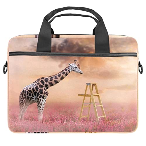 Sacoche ordinateur portable 13,3 pouces Dragonfly Wings avec bandoulière réglable 14.5"