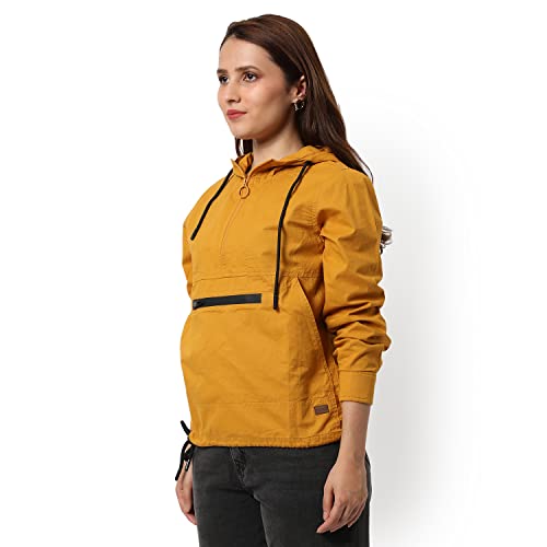 Image of PINACOLADA Women's Puffer Regular Fit Bomber Jacket For Winter Wear | Standing Collar | Full Sleeve | Zipper | Casual Jacket For Woman & Girl | Western Stylish Jacket For Women