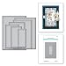 Spellbinders S6-002 Nestabilities Matting Basics B Die Templates, 5 by 7-Inch