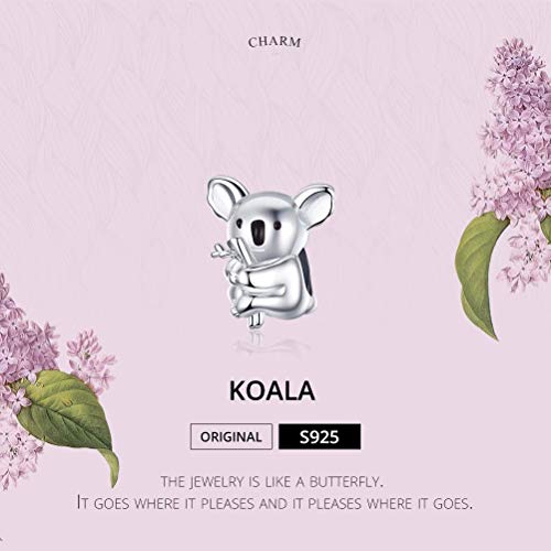 Qings Charm Koala Beads Perlina 925 sterline