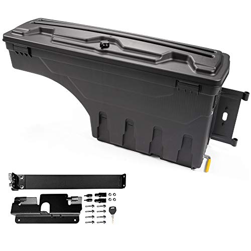 New Lockable Storage Box Case Replacement For Chevy Silverado Gmc Sierra 1500 2500 3500 2007-2018 Truck Bed Toolbox Rear Right Passenger Side #TOP18