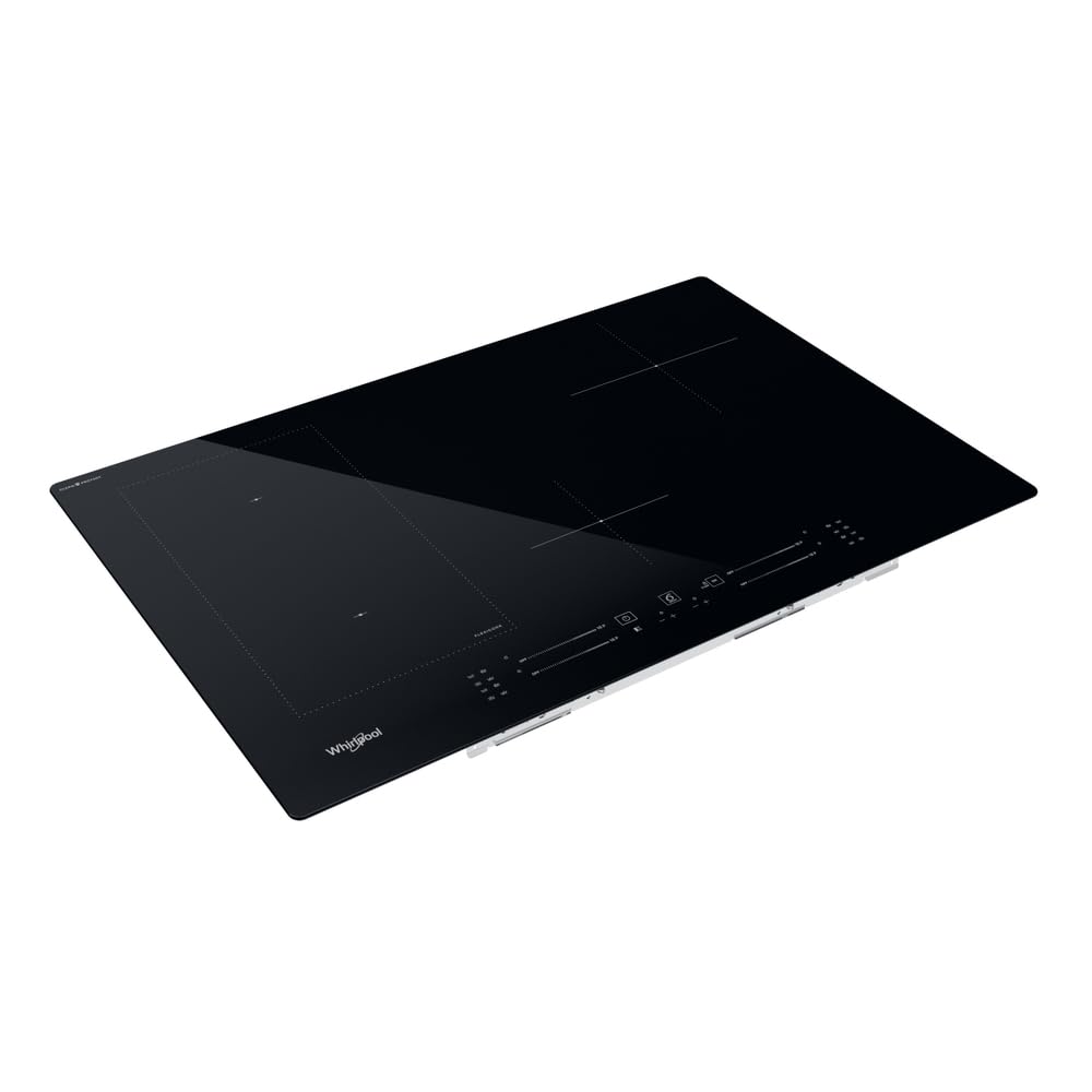 Piano cottura induzione 4 Fuochi Larghezza 77 cm vetroceramica tecnologia FlexiCook colore Ner