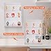 BOHOIDEE 3 Tiers Clear Display Case for Figures, Acrylic Storage Organizers Box with Magnetic Door, Wall-Mounted Dustproof Showcase for Collectibles Action Figure