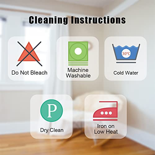 Tropical Beach Sea Save Starfish Shell Kitchen Curtains Rod Pocket Cafe Bathroom Small Window Curtain 2 Panels 27.5" W×39" L White, Blue #TOP5