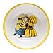 Zak Designs Minions Dinnerware Set Includes Melamine 3-Section Divided Plate, Bowl and Utensil Made of Durable Material and Perfect for Kids, 4 Piece Set, Minnions