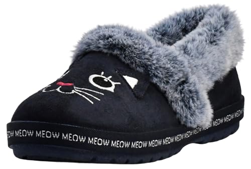 Image of Skechers Women's Bobs Too Cozy Meow Pajamas Slipper
