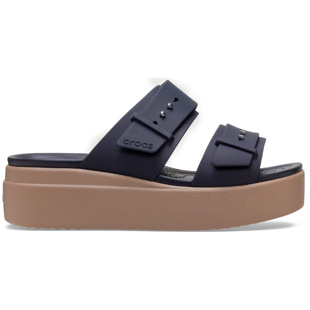 Crocs Womens Brooklyn Deep Navy Sandal-8 Kids UK (207431-4LH) (B0B4SJJCQ4) Amazon Price History, Amazon Price Tracker